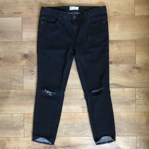 Free People Distressed Jeans